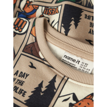 NAME IT Sweatshirt Oswaldy Sesame